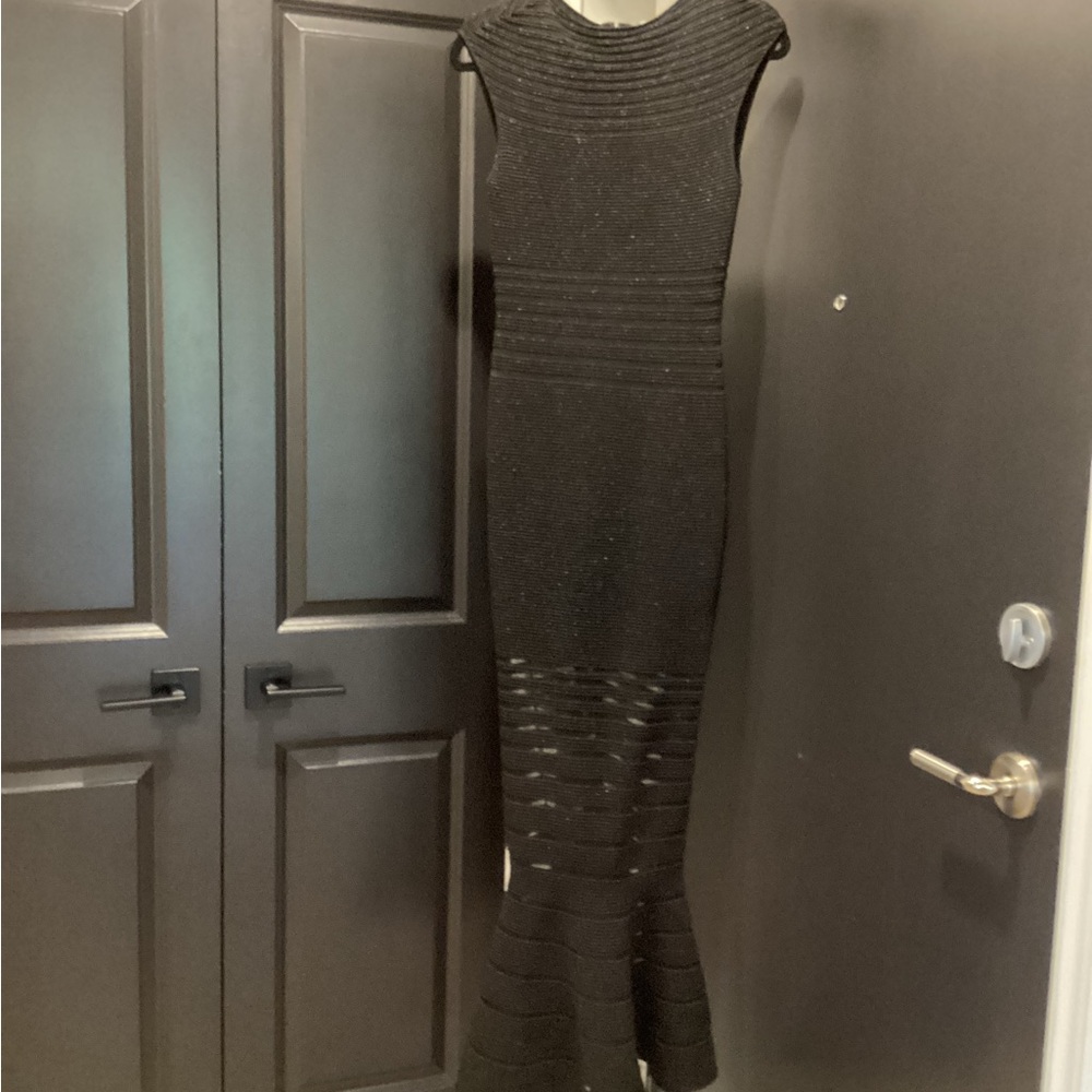 Herve Leger Black Bandage Gown